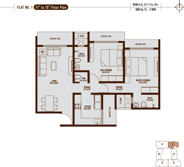  Kabra Embraze Floor Image 